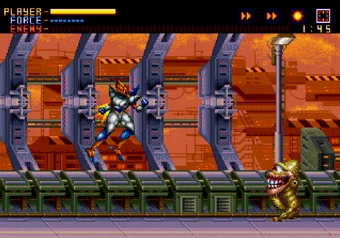 Alien Soldier screenshot