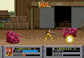 Alien Storm game Alien Storm screenshot