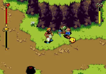 Beyond Oasis game Beyond Oasis screenshot
