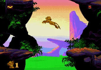 The Lion King game The Lion King screenshot