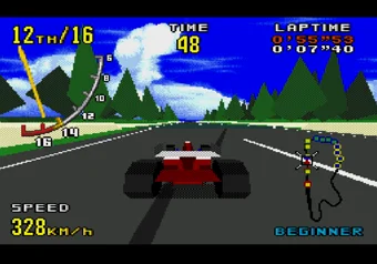 Virtua Racing game Virtua Racing screenshot