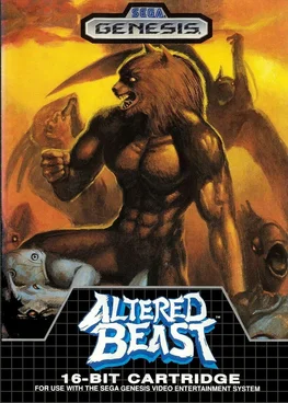 Altered Beast SEGA game poster