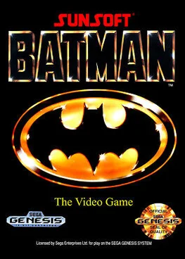 Batman SEGA game poster