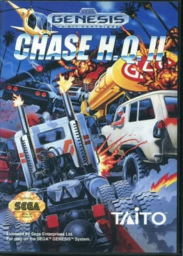 Chase H.Q. 2 SEGA game poster