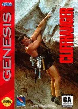 Cliffhanger SEGA game poster