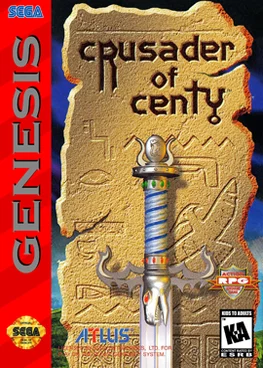 Crusader of Centy SEGA game poster