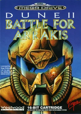 Dune 2: Battle for Arrakis SEGA game poster