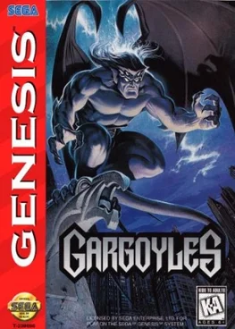 Gargoyles SEGA game poster