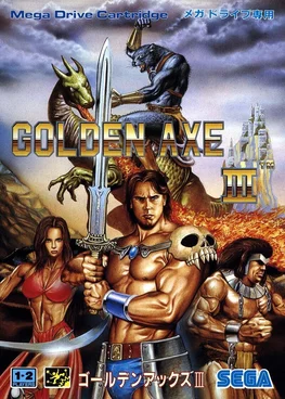 Golden Axe 3 SEGA game poster