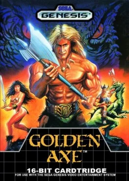 Golden Axe SEGA game poster