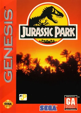 Jurassic Park SEGA game poster