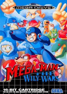 Mega Man: The Wily Wars SEGA game poster