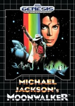 Michael Jackson's Moonwalker SEGA game poster