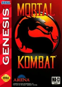 Mortal Kombat SEGA game poster