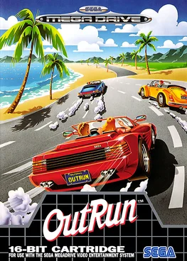 OutRun SEGA game poster