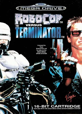 RoboCop vs The Terminator SEGA game poster