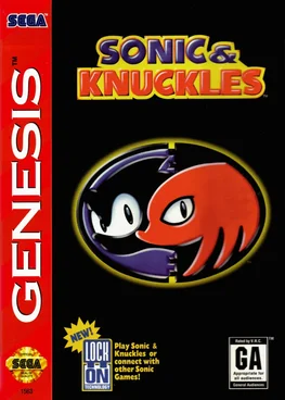 Sonic & Knuckles SEGA game poster