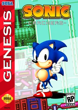 Sonic Crackers SEGA game poster