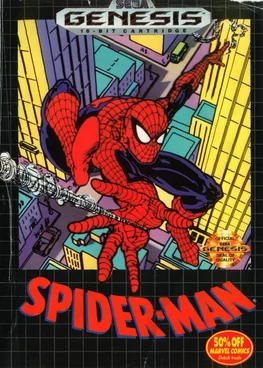 Spider-Man vs The Kingpin SEGA game poster