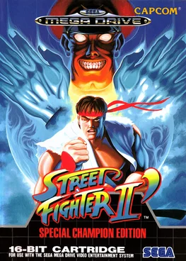 Street Fighter 2: Special Champion Edition SEGA game poster