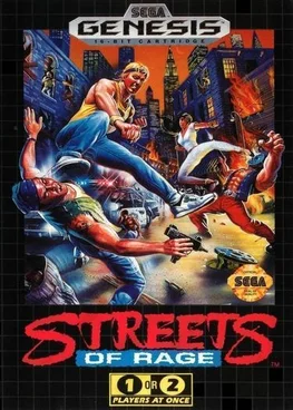 Streets of Rage SEGA game poster