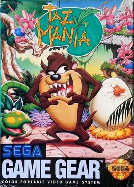 Taz-Mania SEGA game poster