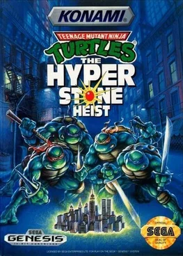 Teenage Mutant Ninja Turtles: The Hyperstone Heist SEGA game poster