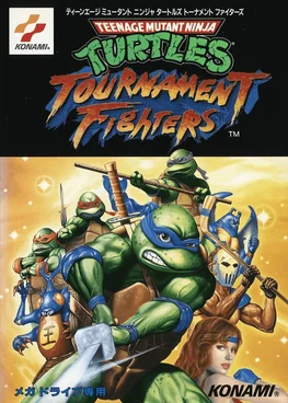 Teenage Mutant Ninja Turtles - Tournament Fighters SEGA game poster