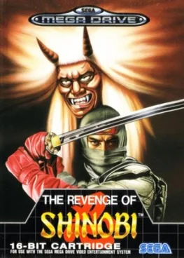 The Revenge of Shinobi SEGA game poster