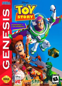 Toy Story SEGA game poster