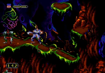 Mercury Level Mercury level in Doom Troopers: Mutant Chronicles on SEGA Genesis
