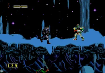 Pluto Level Pluto level in Doom Troopers: Mutant Chronicles on SEGA Genesis