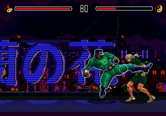 Blade character in Eternal Champions on SEGA Genesis/Mega Drive