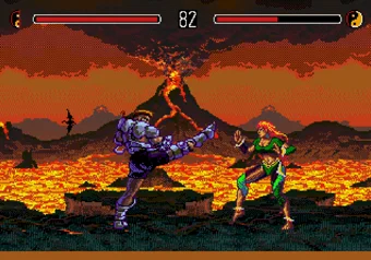 Rax character in Eternal Champions on SEGA Genesis/Mega Drive
