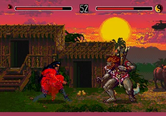 Eternal Champions Shadow special skill on SEGA Genesis/Mega Drive