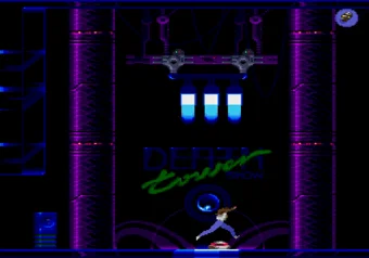 Flashback: The Quest for Identity — Death Tower level gameplay