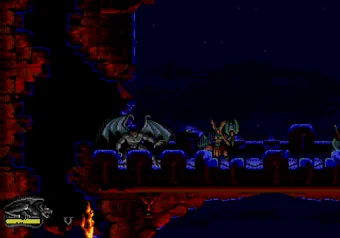 How the Invincibility Cheat Works Invincibility cheat active in Gargoyles SEGA Genesis/Mega Drive screenshot