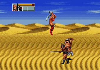 Level 4 Gameplay Level 4 gameplay from Golden Axe 3 on SEGA Genesis/Mega Drive