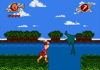 Level 1 Hercules 2 level 1 gameplay on SEGA Genesis/Mega Drive