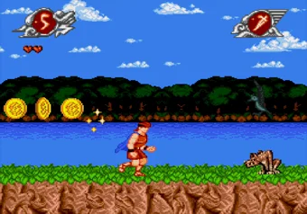 Level 2 Hercules 2 level 2 gameplay on SEGA Genesis/Mega Drive