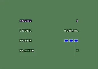 Options  screen in Altered Beast on SEGA Genesis/Mega Drive