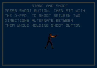 Demolition Man actions on SEGA Genesis/Mega Drive