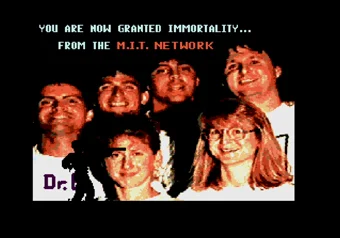 Hidden Immortality Level featuring the M.I.T. Network message