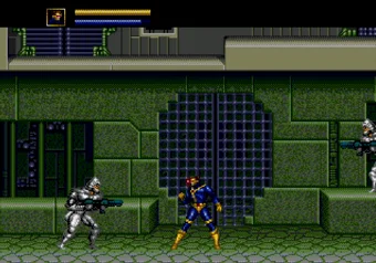 X-Men - Level 2 Gameplay on SEGA Genesis/Mega Drive