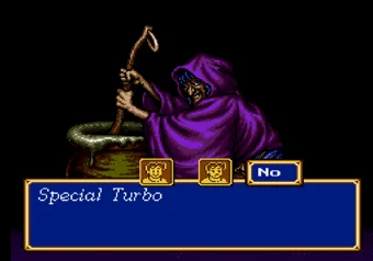 Config Mode Shining Force II — Config Mode options menu on SEGA Genesis/Mega Drive