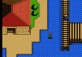 Debug Mode Shining Force II — Debug Mode walking on water on SEGA Genesis/Mega Drive