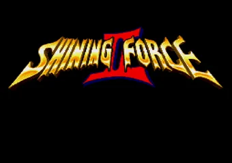 Title screen Shining Force II title screen on SEGA Genesis/Mega Drive