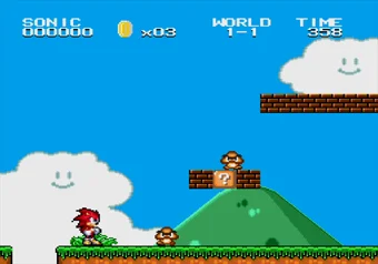 Sonic Jam 6 level 1 gameplay on SEGA Genesis