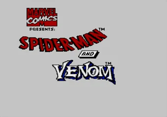 Title screen of Spider-Man & Venom: Maximum Carnage on SEGA Genesis/Mega Drive