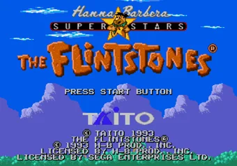 Title screen The Flintstones title screen on SEGA Genesis/Mega Drive